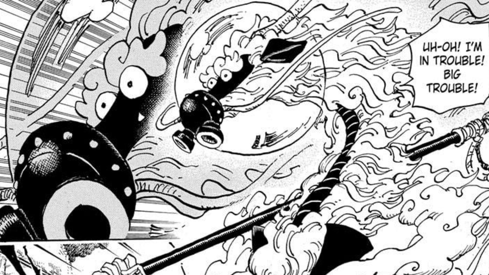 Killingham as seen in the One Piece manga (Image via Shueisha)